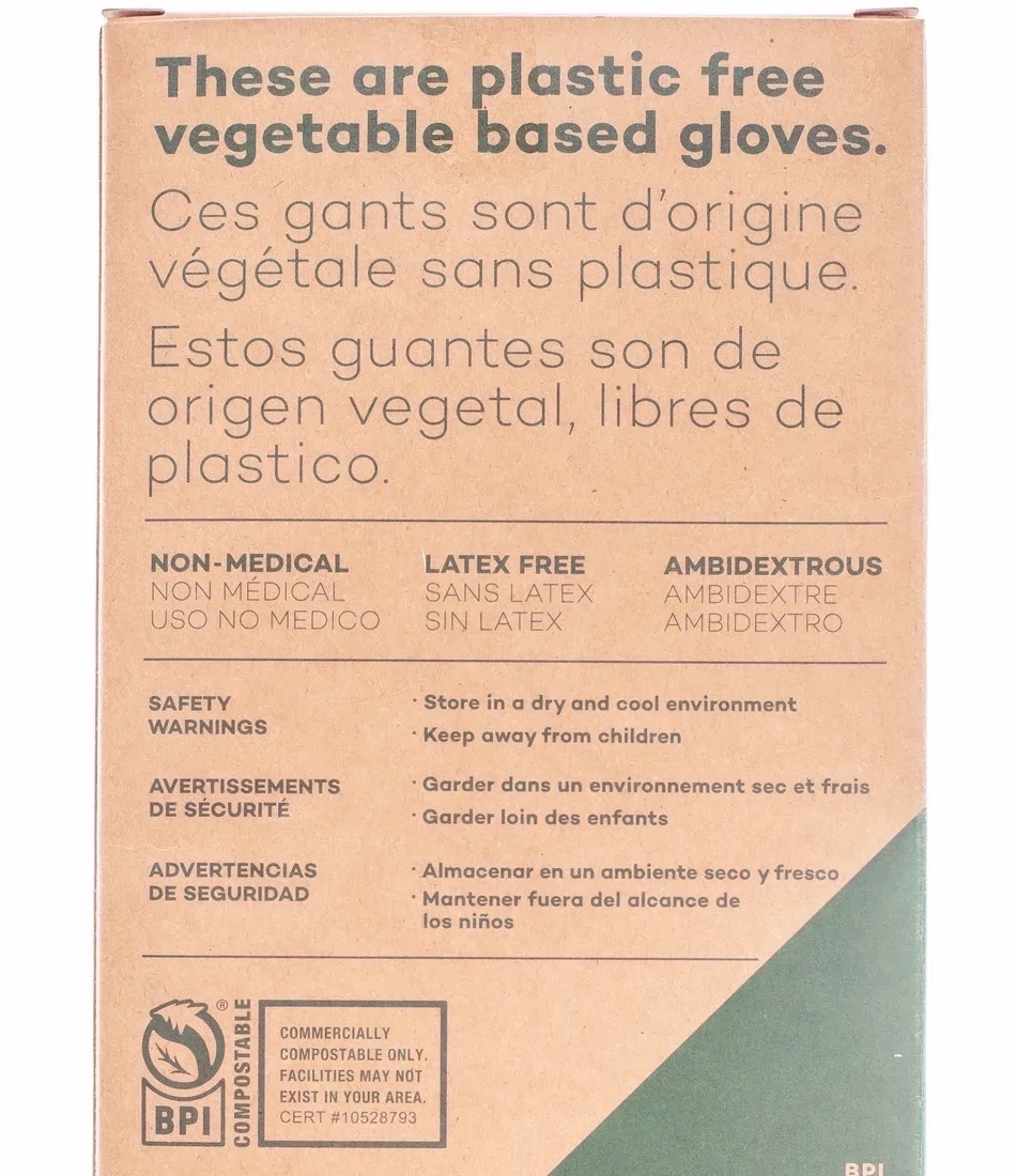PawsitiveSco's tweet photo. ✔BPI certified! Truly #compostable, green bin approved gloves. Breaks down in industrial compost in 3 months. 
✔Food Safe.
✔One size fits most. 
✔Pack of 100 gloves or 50 pairs.
✔Great for an extra layer of protection when running errands. https://t.co/j0mrIddKX6