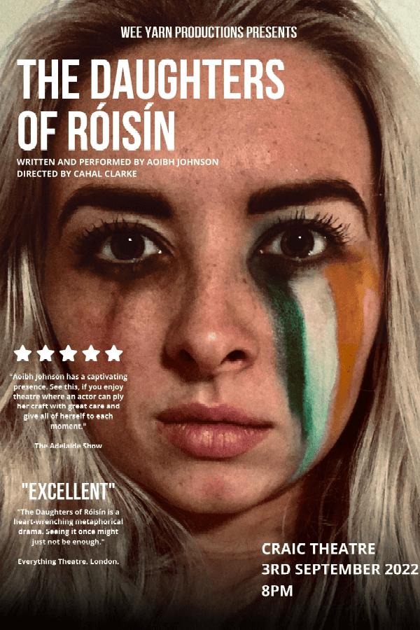 iVisitNI's tweet photo. The Daughters of Róisín is a poignant ode to Ireland's hidden past that explores the church and state sanctioned abuse against women over the last 100 years.

For more information - https://t.co/Hy3yNuDIrJ

#NorthernIreland #event #theatre https://t.co/Bj5avDYrpT