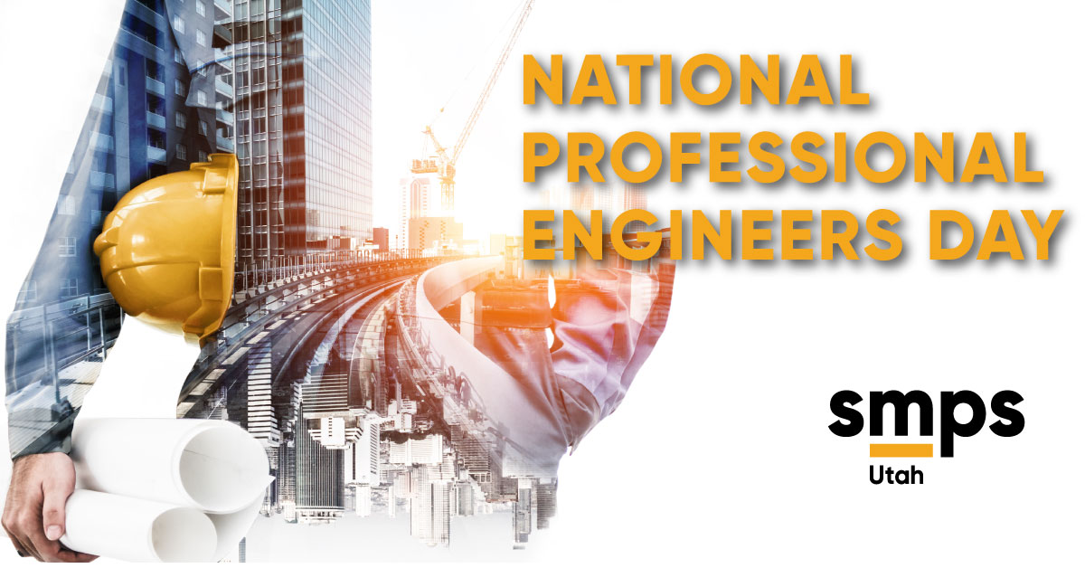 SMPSUtah's tweet photo. Engineers, we value your expertise and professionalism.
#NationalProfessionalEngineersDay #UtahEngineers #SMPSUtah https://t.co/uFtJLwop82