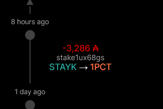 STAYKPool's tweet photo. Always hurts, after an epoch no blocks, people don't see their 1/73th of 4,5% ADA and leave... in this case it's 0.45 $ADA
Best of luck though. If you have any $STAYK left, hit us up!
#recentralization https://t.co/DvuoBfBiNp