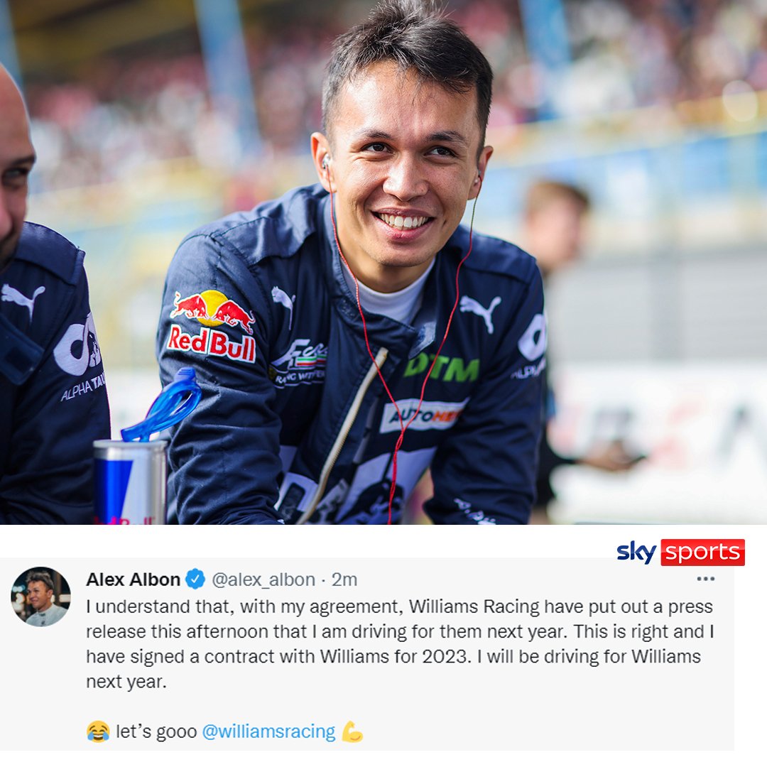 SkySportsF1's tweet photo. Oh Alex, never change 🤦😂 https://t.co/Ox4Zy0GLpD