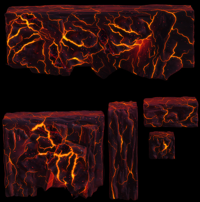 Little work on some lava cave assets for Hop For The Best 🐸🎮 #gamedev #indiegame #indiegames #gamedevelopment