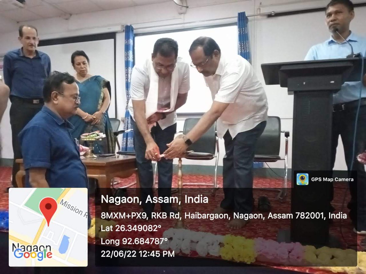 NSSNCA1's tweet photo. 📍22/06/22
▪️Inaugural programme of SAROTHI - The Time Bank
Hon. MLA of Nagaon, Sadar Rupak Sharma has officially inaugurated the Time bank along with the Teacher's Council, Students Union &amp; NSS unit Nowgong College(Autonomous) https://t.co/C6gGV55eyG
