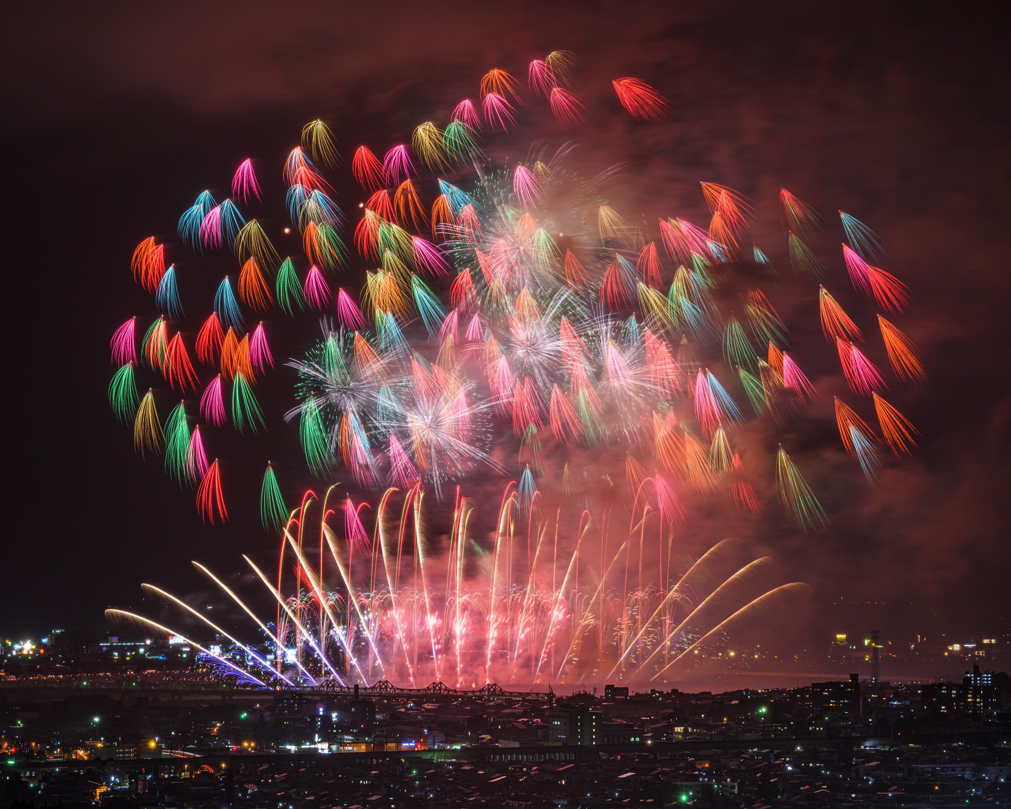 Heart花火22 Fireworks0405 Twitter