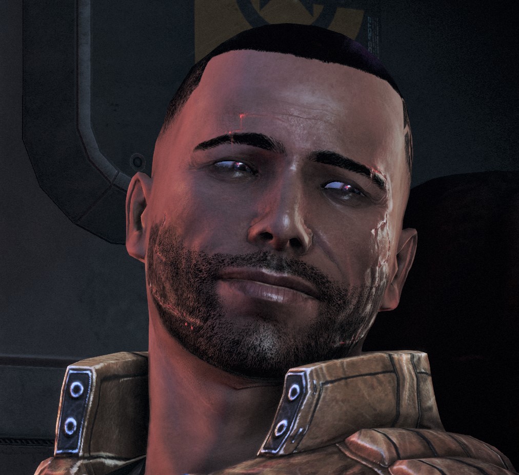 _Sharaxis_'s tweet photo. A year ago I created Zach in #MassEffectLegendaryEdition - and damn, talk about OCs that change your life and become a full-blown obsession! So fucking happy with my boy, I can't even fit it all in a tweet. So here's a picture of the ice cream cake I. Fuck yeah! #ZachEffect #OC https://t.co/RzAwZrqcIh