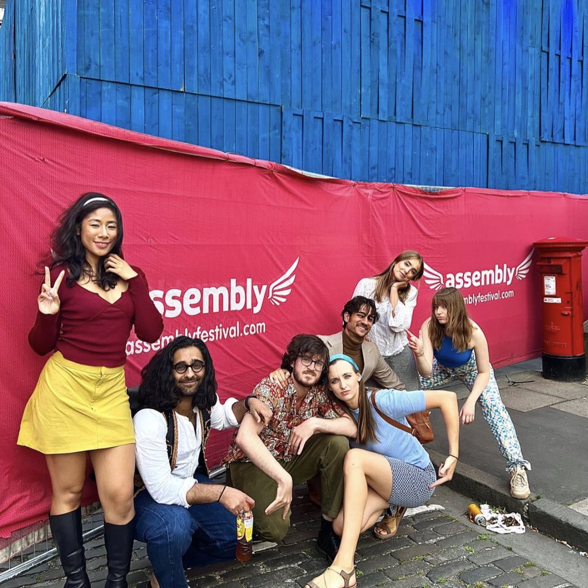 That’s show 1 of #HelterSkelter done &amp; our cast couldn’t be prouder. 

#EdFringe2022 #Edinburgh #NewWriting #Theatre #FringeCommunity #WritingCommunity