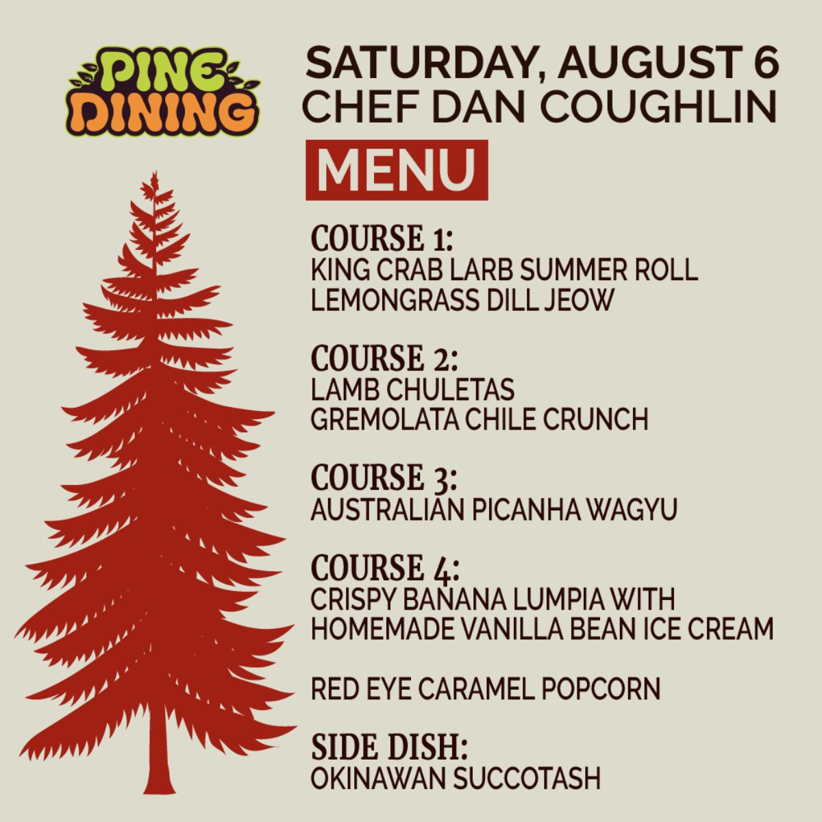 lethaivegas's tweet photo. It's almost time! Join us at Pine Dining this Saturday, August 6 to try our chef's delicious Thai street food dishes. For tickets and more information visit: https://t.co/hmllnXUdj2. #LeThai #ThaiFood #ThaiCuisine #ThaiStreetFood https://t.co/xJpJNPcJ2A