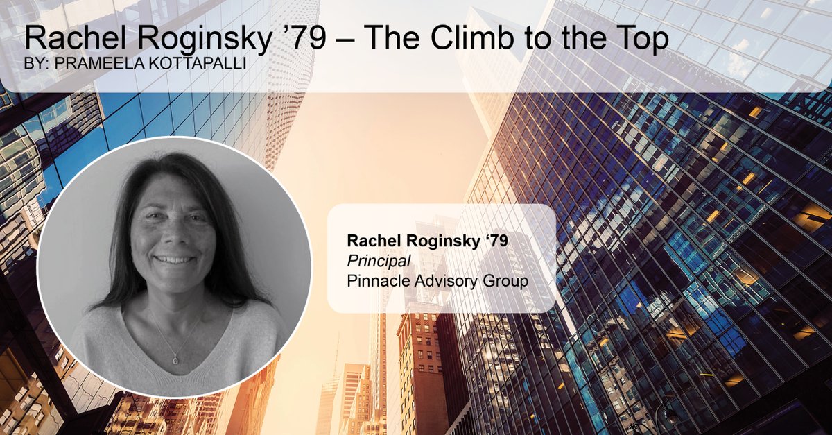 A true force in the real estate world, #CREF board member Rachel Roginsky '79, principal, Pinnacle Advisory Group discusses her path to consulting, the importance of giving back, and shares tips for students looking to enter the field. business.cornell.edu/hub/2022/07/14…