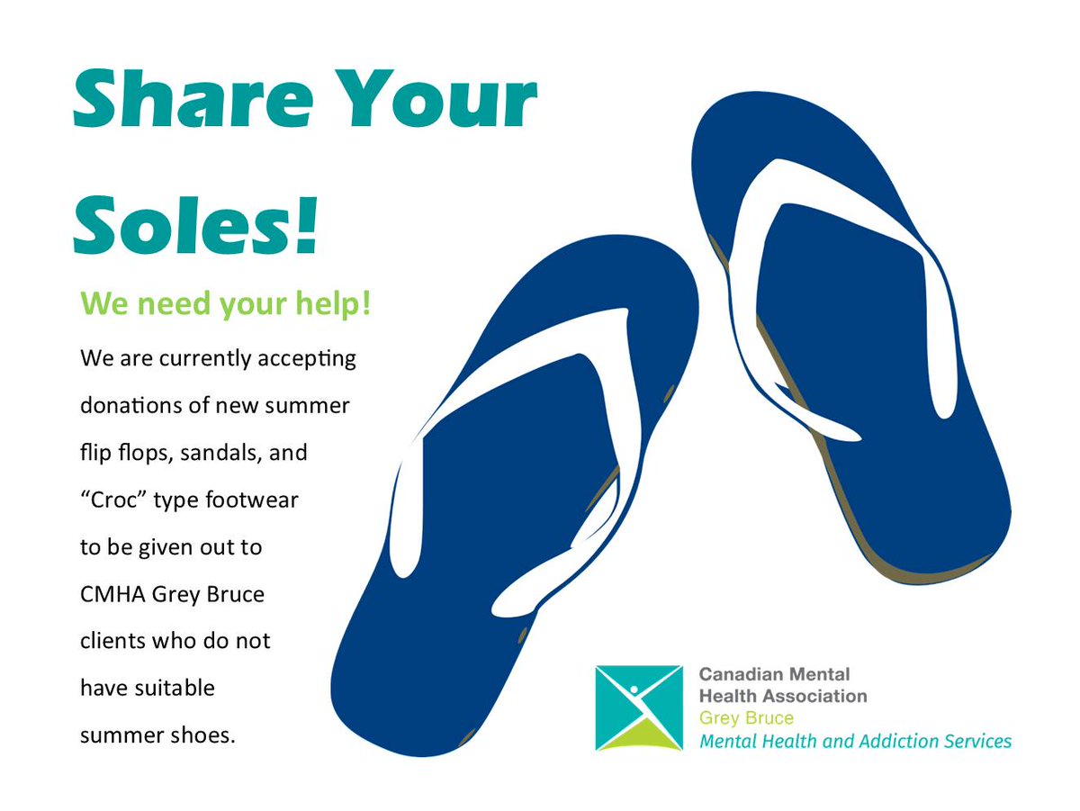 Can you help?  We are in need of summer footwear for our vulnerable clients who do not have suitable shoes for the summer months. Many of our clients are trying to get by in tattered shoes or even winter footwear &amp; we want to do what we can to cool things down for them a bit. 🩴