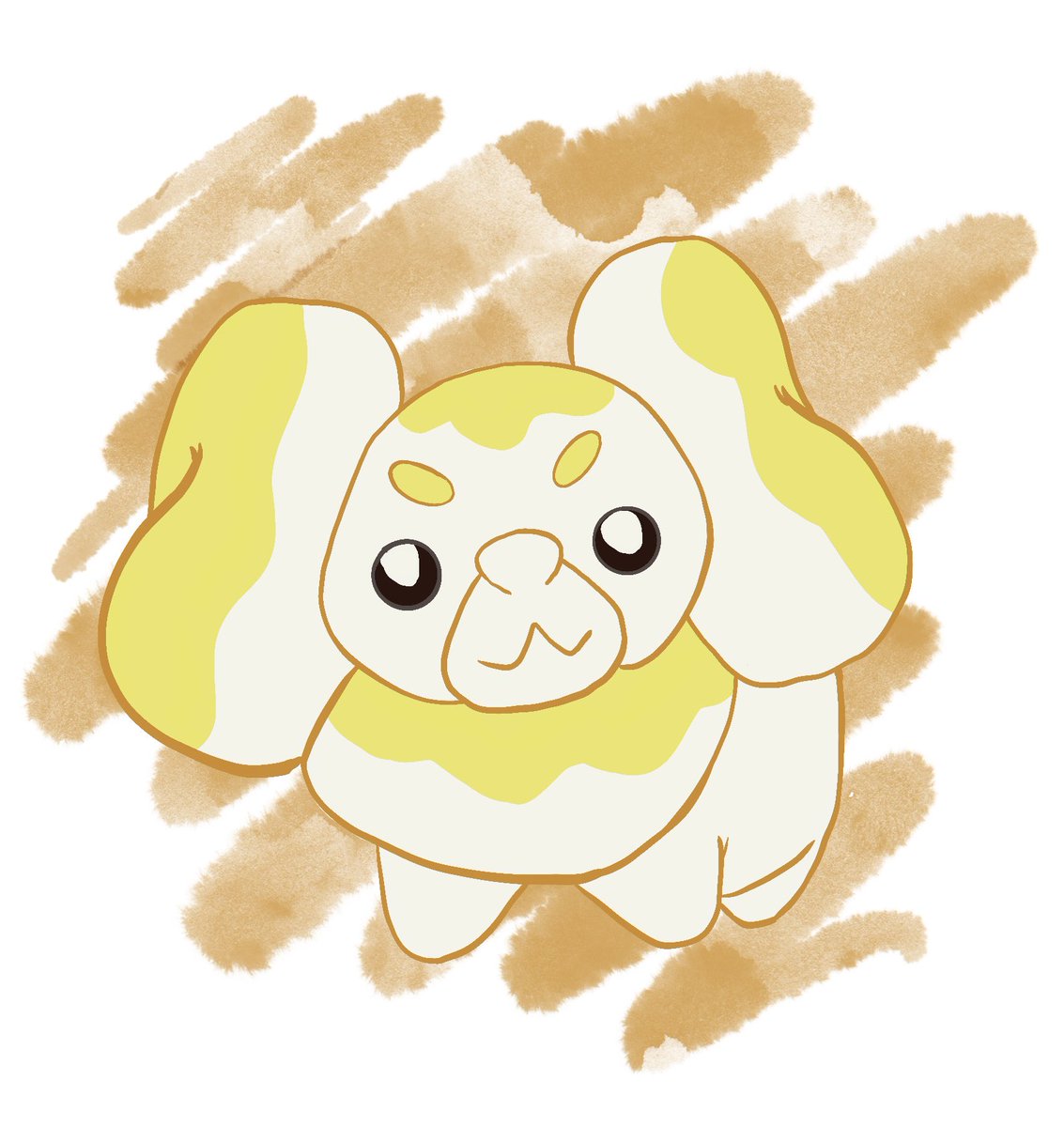 Sontrowa's tweet photo. I want to get one and name it Philo. 
#pokemon #pokemonscarletandviolet #fidough #pokemonfidough #dog #bread #breaddog https://t.co/zT4HLuhUSV