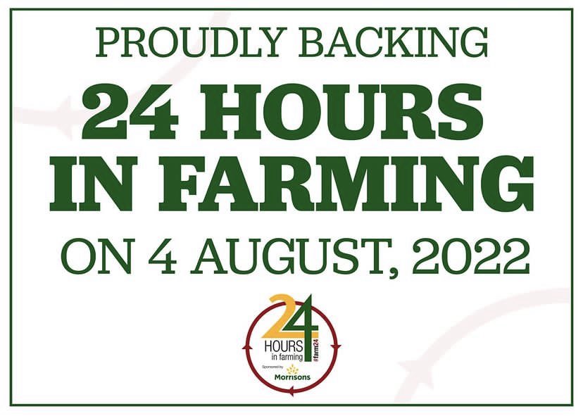 We're supporting 24 Hours in Farming from <a href="/FarmersGuardian/">Farmers Guardian</a> and <a href="/Morrisons/">Morrisons</a> tomorrow - let's see if we can get #Farm24 trending again to show the world just how resilient our industry is 🚜