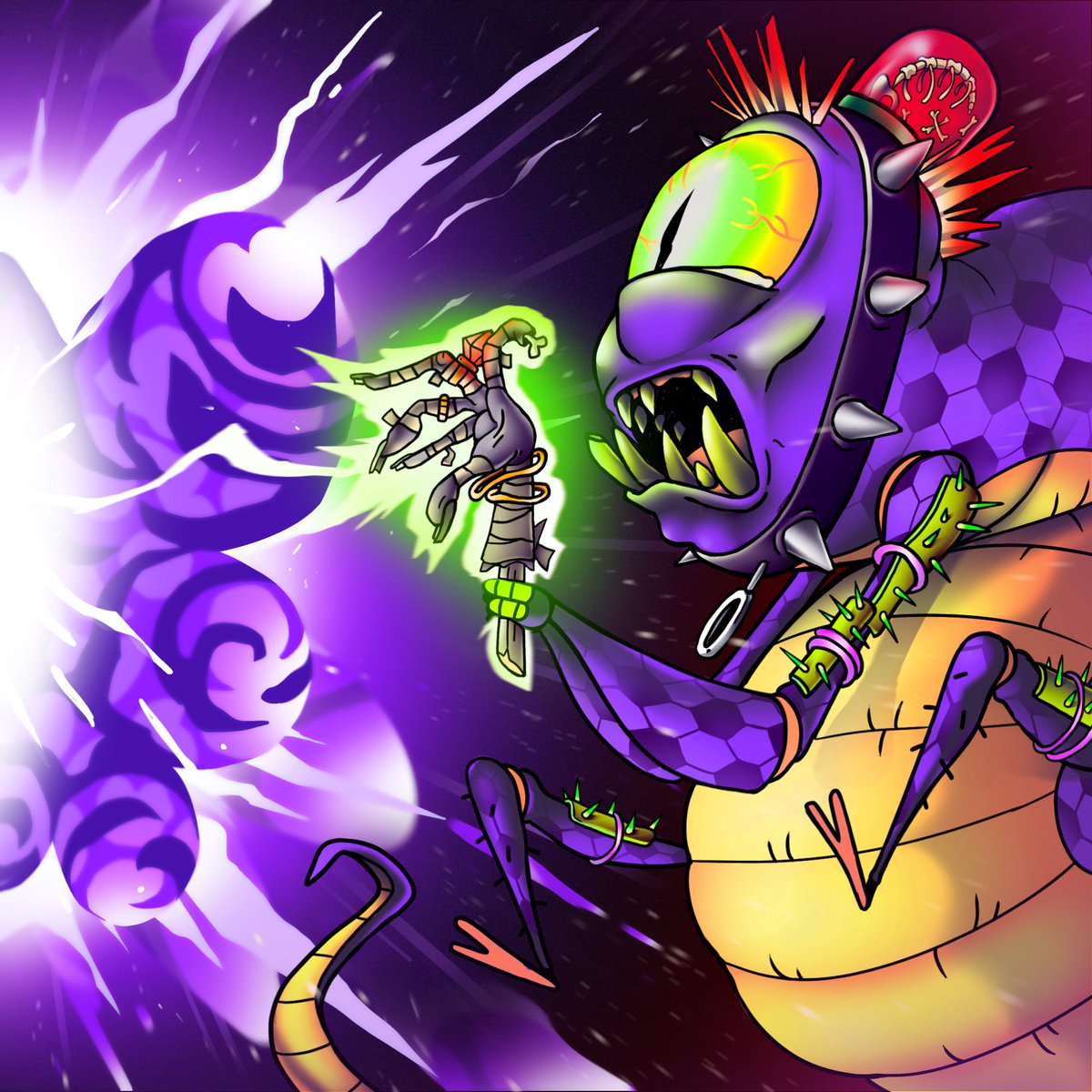 1️⃣ Find two NFTs with the same blast color
2️⃣ Get an Airdropped 1/1 banner
3️⃣ Receive Extra Utility