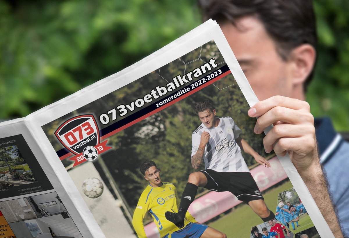 📰 | De allereerste 073voetbalkrant wordt deze week verspreid door de hele regio (en daarbuiten)! 🤩

Pik er een op in de kantine van jouw club of bij een van de vele andere afhaalpunten: bit.ly/3cWOQv3