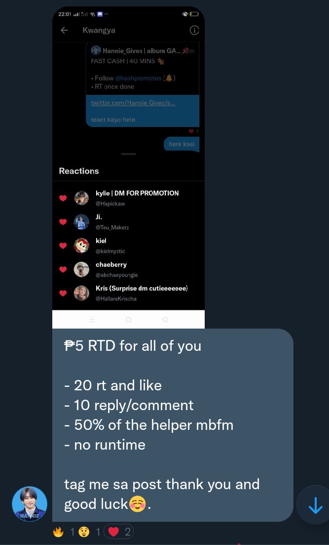 kyywins's tweet photo. Rtd from @Hannie_Gives 
Pls help me jebal

Plss Follow @Hannie_Gives 
Rt 
Like
Comment kayo
Tysm in advance https://t.co/CxStYsdqb1
