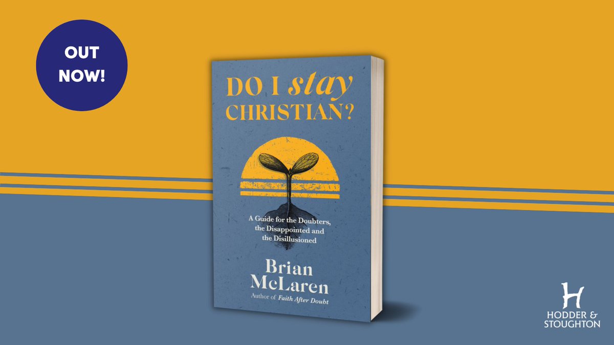 HodderFaith's tweet photo. OUT NOW! Happy publication day to @brianmclaren for Do I Stay Christian?
If is the question you're asking - or if it's a question that someone you love is asking - this is the book you've been waiting for.
Find out more https://t.co/SNiEigABOZ
#christianity #faith #faithQuestion https://t.co/yLLMHBTK3z