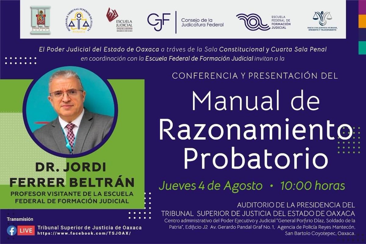 macavaro17's tweet photo. Mañana presentamos los manuales de razonamiento probatorio y prueba pericial en Oaxaca. ¿Quién nos acompaña? https://t.co/TeeO2tSWiK
