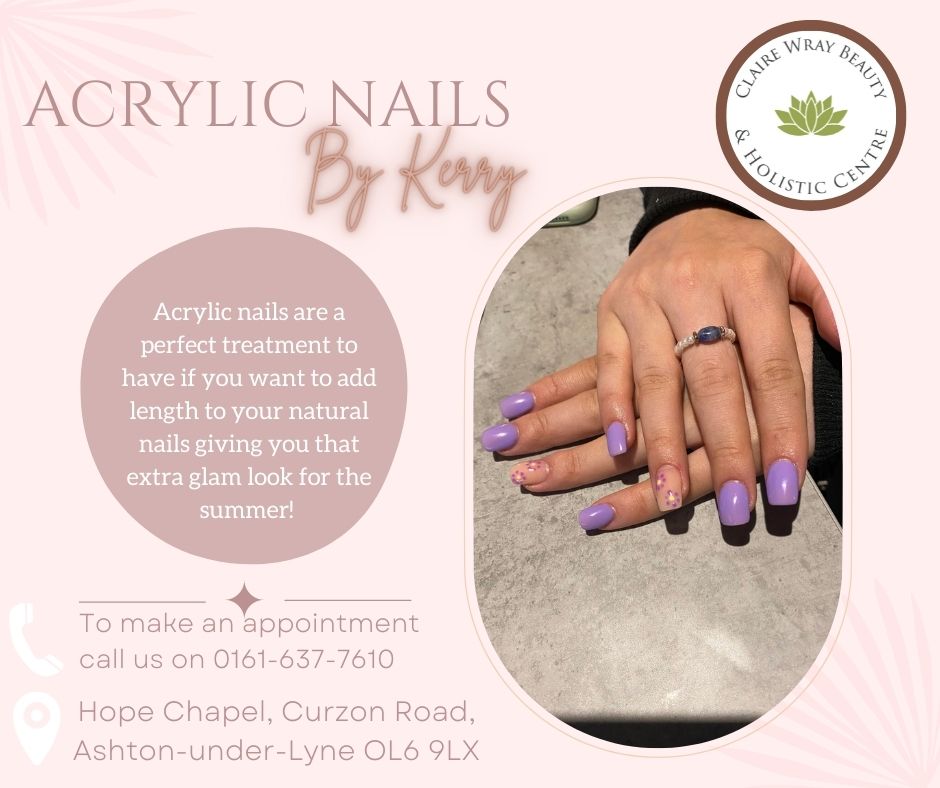 ClaireWray3's tweet photo. A beautiful set of acrylic nails done by Kerry!
to book in call the centre on- 0161-637-7610 💜 https://t.co/ccw0DoI9gV