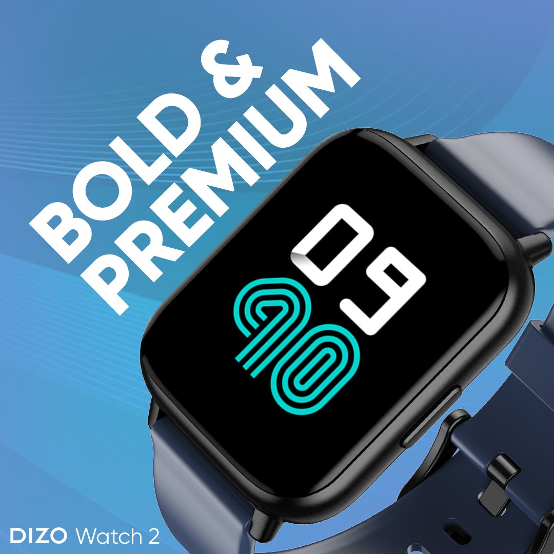 DIZOTech's tweet photo. Looking for a smartwatch that has a large and bright screen?

How about the 1.69" #BiggestDisplay in the segment with 600 nits brightness, encased in a premium metal frame with a sturdy zinc alloy in the middle?

 #DIZO #BeDifferent https://t.co/QGhdx3gpQs