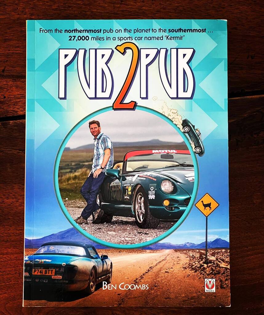 alexf65's tweet photo. Just finished to read this book. Great story from a great adventure. The crazy part was in Central America. It inspired me to bring my car in the near future at least to North America @pub2pub_ben #drivingbook #pub2pub https://t.co/4neejh2um7 https://t.co/arf6tHlG7s