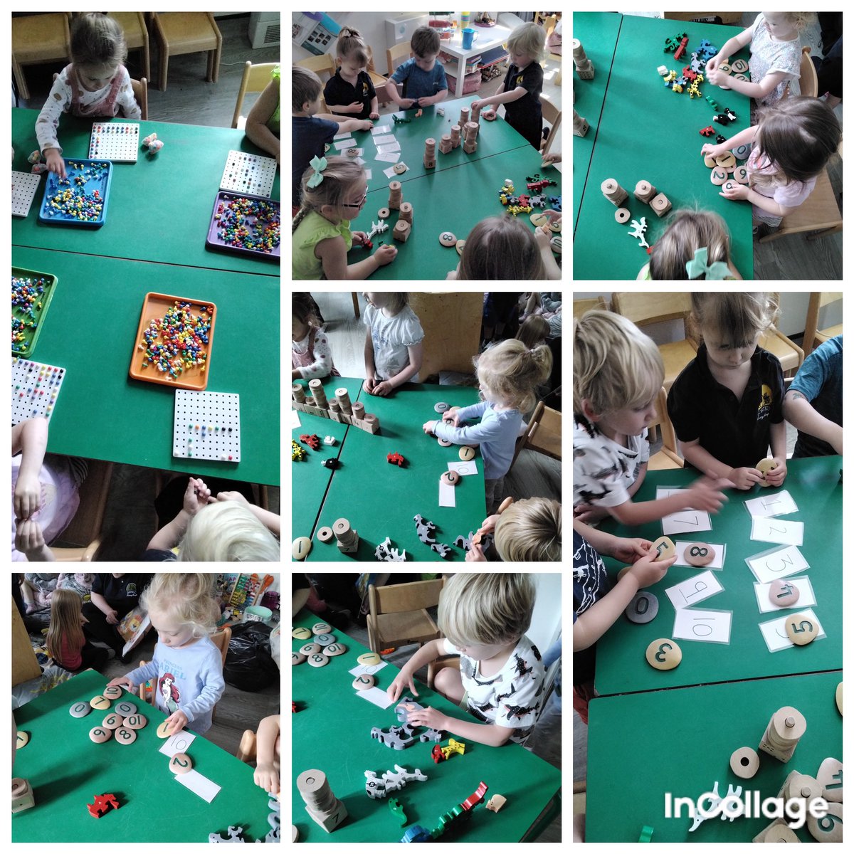 Pre-school spent the morning doing some problem solving with numbers, shapes and pattern making. #Mathematics #problemsolving #preschool <a href="/PorticoNicole/">Nicole Politis</a> <a href="/SarahFilPortico/">Sarah Fillingham</a> <a href="/Portico_Poppets/">Portico_Poppets</a>