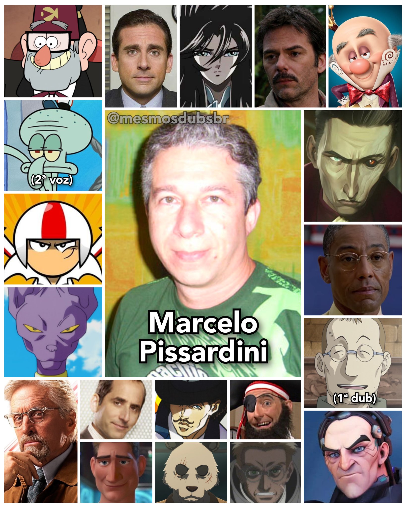 Personagens Com os Mesmos Dubladores! on X: Salve a garganta deste homem O dublador  brasileiro do Broly em Dragon Ball Super: Broly (e DBZ: O Poder Invencível)  é o mesmo do Jousuke