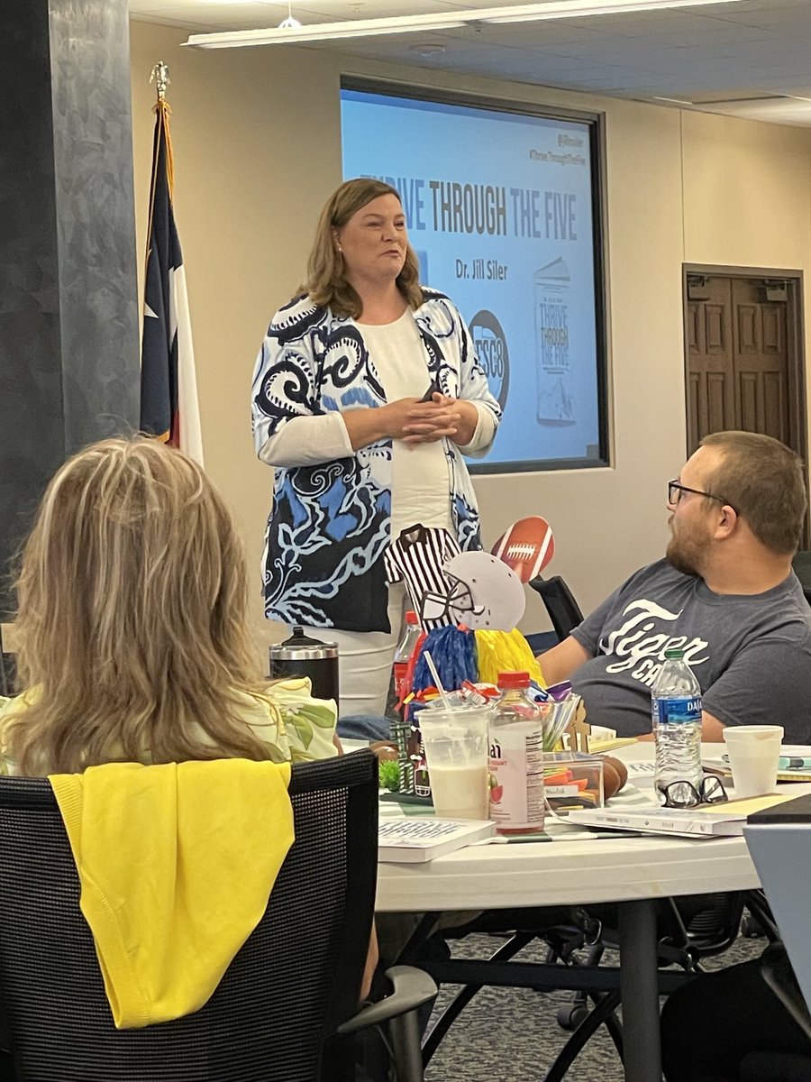 Curriculumdiva's tweet photo. So excited to hear from ⁦@jillmsiler⁩ today!  What a message of hope for teachers and administrators! #DareGreatly #JoyInTheJourney ⁦@Region8ESC⁩ https://t.co/HRSsxeBtp7