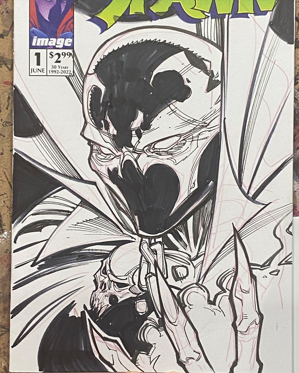 ChadHardin's tweet image. Here is some #Spawn comic art for all you #imagecomic OG gangsters.