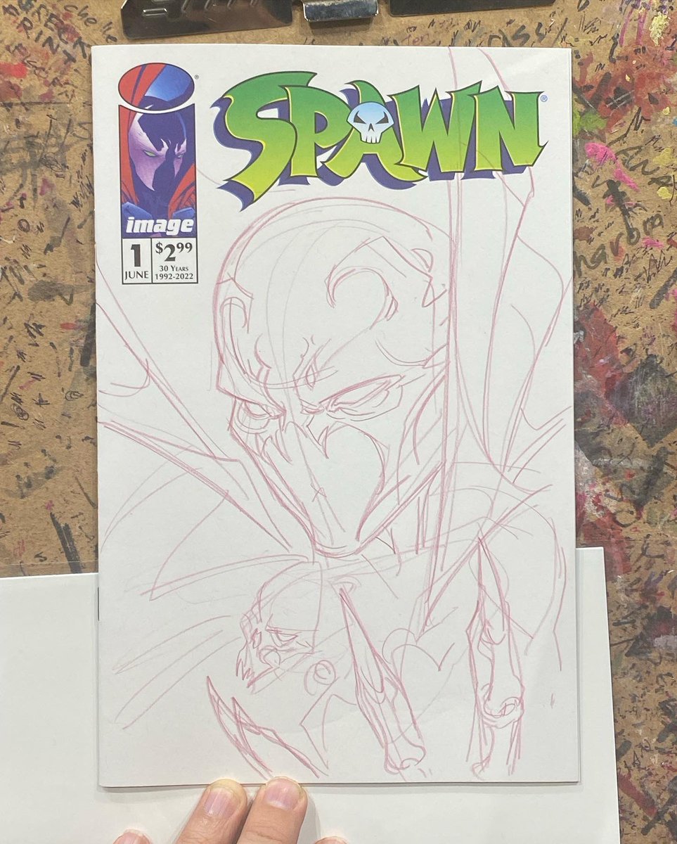 ChadHardin's tweet image. Here is some #Spawn comic art for all you #imagecomic OG gangsters.