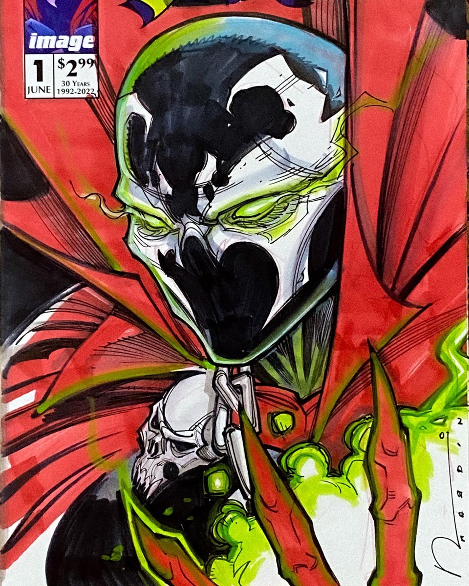 ChadHardin's tweet image. Here is some #Spawn comic art for all you #imagecomic OG gangsters.