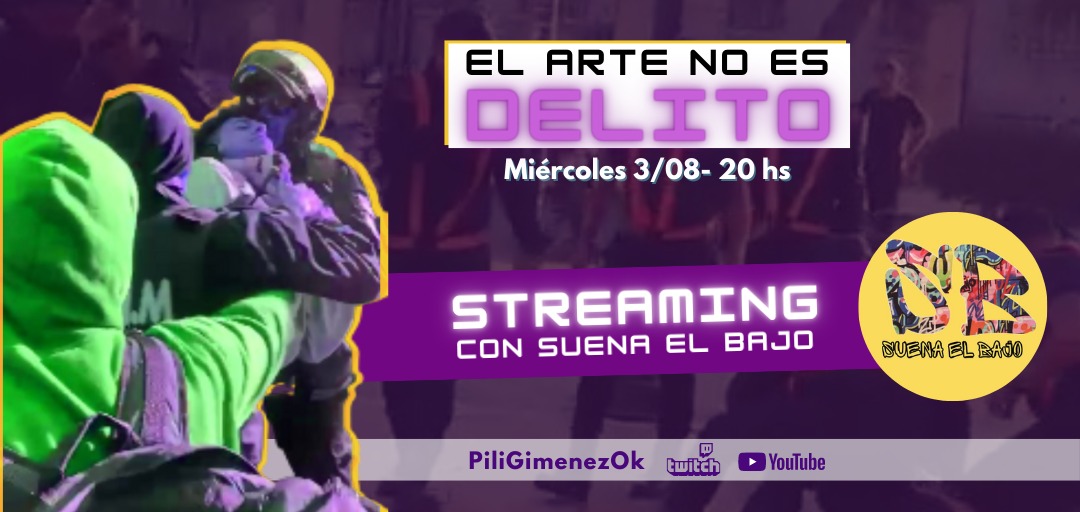 PaulaGimenez_Ok's tweet photo. El domingo mientras les pibes rapeaban en la Plaza, la policía de San Luis los reprimió, golpeó, los arrastró por el piso y detuvo a 9 de elles. Hoy prendemos Twitch con #SuenaElBajo para escucharlos.

#ElArteNoEsDelito https://t.co/P1GlVNXUyP