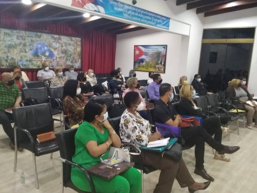 #EnDesarrollo: continúan las intervenciones en el Consejo de Dirección de la Misión Médica Cubana en #Venezuela.

 #CubaPorLaPaz #CubaPorLaVida #Cuba #CubaCoopera