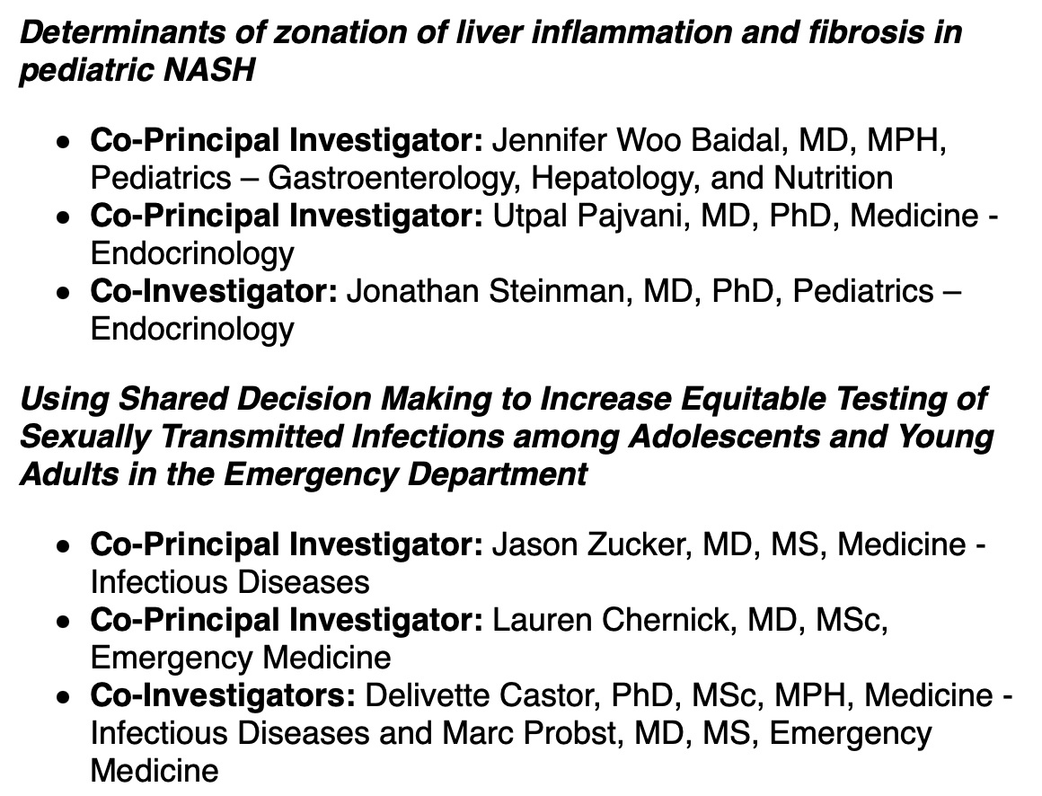 Brett Anderson: Center for Child HSR (@brettranders) on Twitter photo Two #ASPIRE! members, <a href="/AdolEmergMD/">Lauren Chernick MD MSc</a> & @WooBaidal awarded coveted CaMPR Awards from <a href="/Columbia/">Columbia University</a> CTSA/Irving Institute, creating interdisciplinary teams to elevate their work. Interdisciplinary Team Science is what we do best! aspirepeermentoring.com Two #ASPIRE! members, <a href="/AdolEmergMD/">Lauren Chernick MD MSc</a> & @WooBaidal awarded coveted CaMPR Awards from <a href="/Columbia/">Columbia University</a> CTSA/Irving Institute, creating interdisciplinary teams to elevate their work. Interdisciplinary Team Science is what we do best! aspirepeermentoring.com