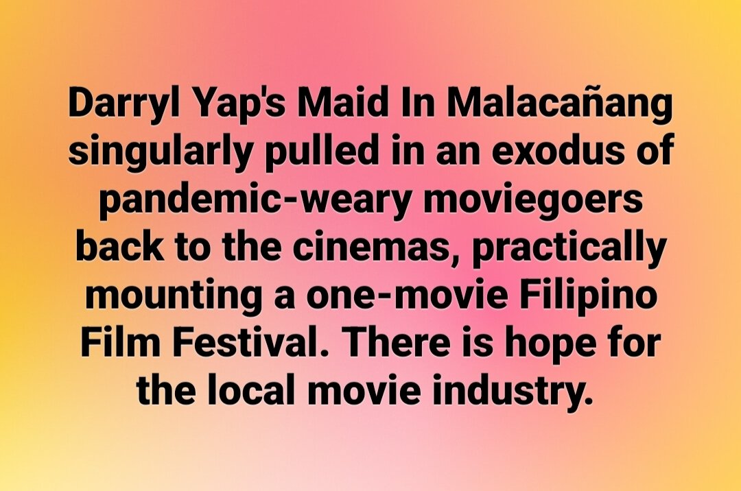 Think about it.

#MAIDinMALACAÑANG