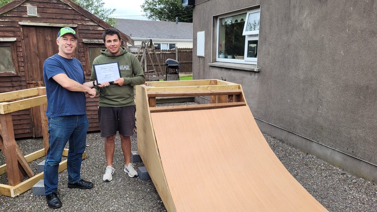KeltiaIreland's tweet photo. Neural Ed in Practice-Skateboard Ramp Design &amp; Build Project, Last week was Thomas's last day at Keltia Ireland.

Thank you very much to Thomas and we wish him the best of luck.

We are making progress on the skateboard project. #neuraled #neuraleducation #skateboard https://t.co/gqxv1dce01