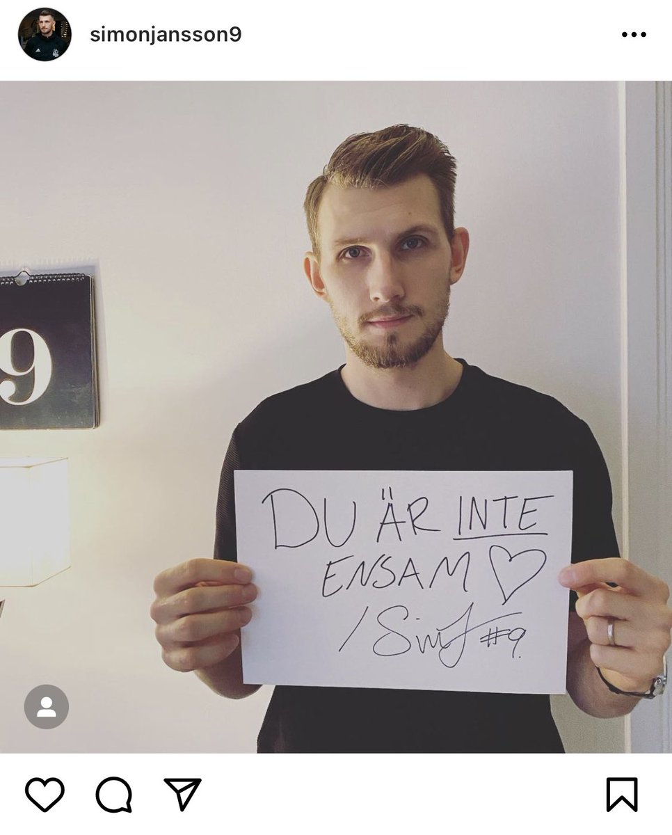 1 miljon rubelfrågan. Vem skickade Jansson den här hälsningen till imorse? #svbandy