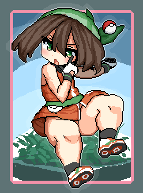 いちばん好きなポケモン主人公┌( ・ω・)┘
#ドット絵 #pixelart 