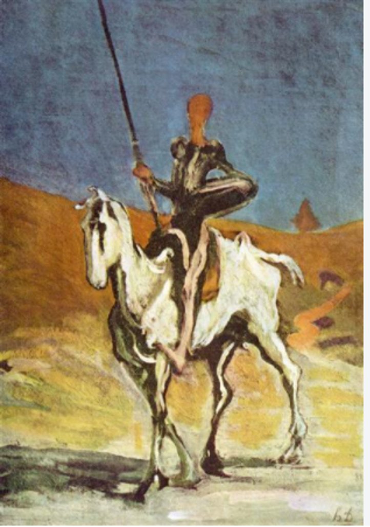 After thinking, questioning, worrying and connecting the dots comes riding resolutely forward.