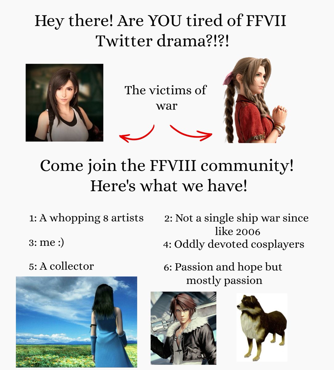 GamerRinoa's tweet photo. Propaganda https://t.co/AsDFKBYWbe