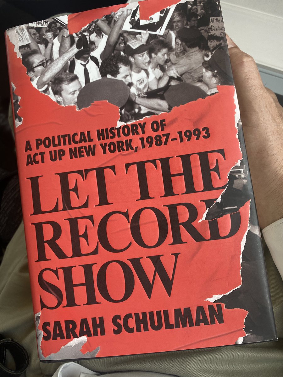 This book should be read by everyone. Devastating, uplifting, true. Thank you for writing it <a href="/sarahschulman3/">sarah schulman</a> - and thank you for reminding me of Karen Timour, who stayed with me in London and who I lost touch with 🙏