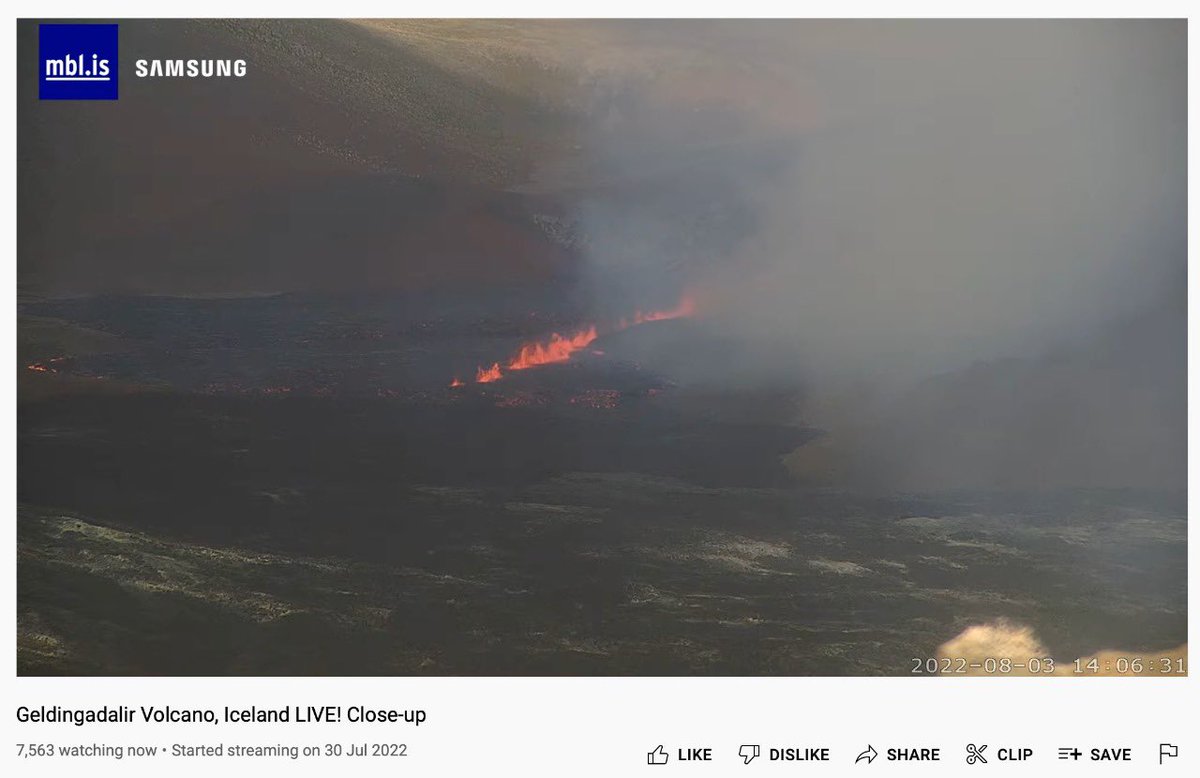 Annnd it’s happened!!!! Eruption has just started in Iceland!