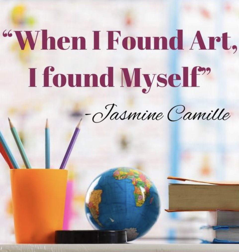 NJGAAE's tweet photo. “When I found my Art, I found myself” 
- Jasmine Camille @ArtsEdNJ 

Takeover on instagram✨

#artseducationforall #blackgirlmagic #blackcreatives  #inspire #motivation #blackcreators #trending #artadvocate #littlemiss #viral #reels #art #poetry #blackartist #artsednow https://t.co/kkmbbVTrUq