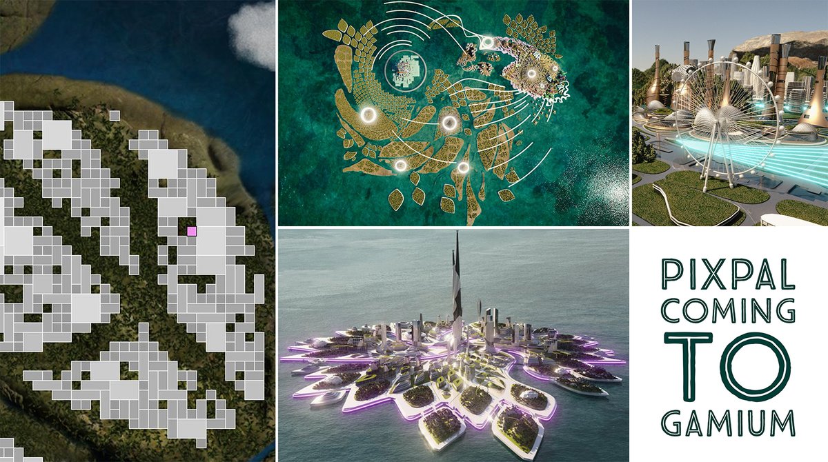 pixpal_io's tweet photo. @Gamiumcorp @decentraland @TheSandboxGame We listen to our community and we are delighted to announce that now we have the land in @Gamiumcorp! 

#PixPal is coming to #Gamium! 🌆

#NFTCommunity #NFT #Metaverse #Web3 https://t.co/DONWnmBOz1