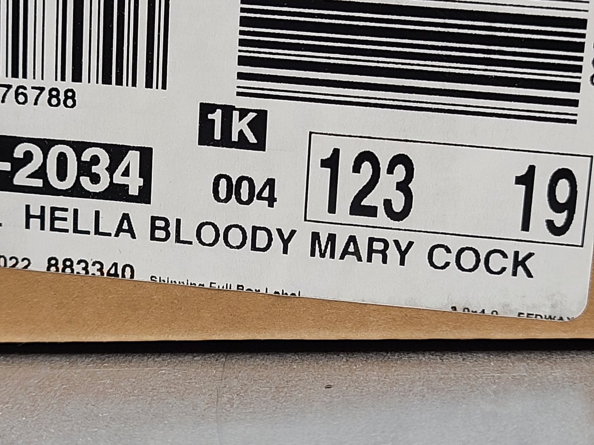 BrianDEbersole's tweet photo. I have questions...
#BloodyMary
#HellaBloodyMaryCock
#Label
#Funny
#Unintended
#PottyHumor
#OneOfTheSeven https://t.co/attenwM8qw