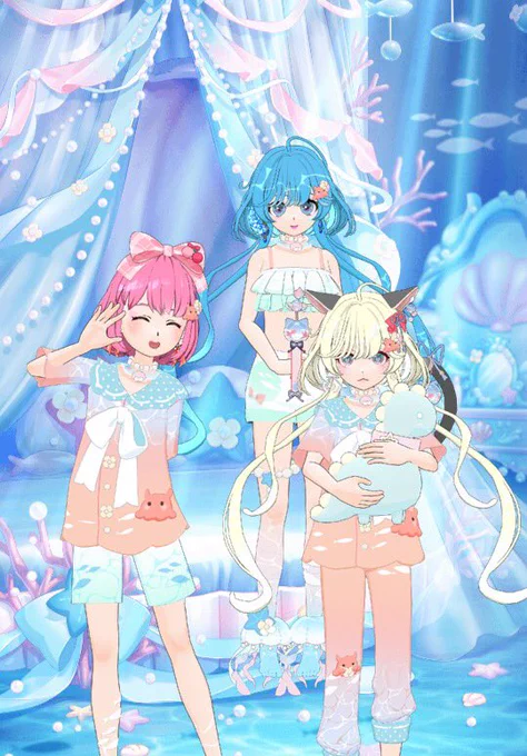 前のも!右が撮りたかったもの左はバグで私しかポーズしてなくて棒立ちしてて笑いすぎて死ぬかと思ったもの 