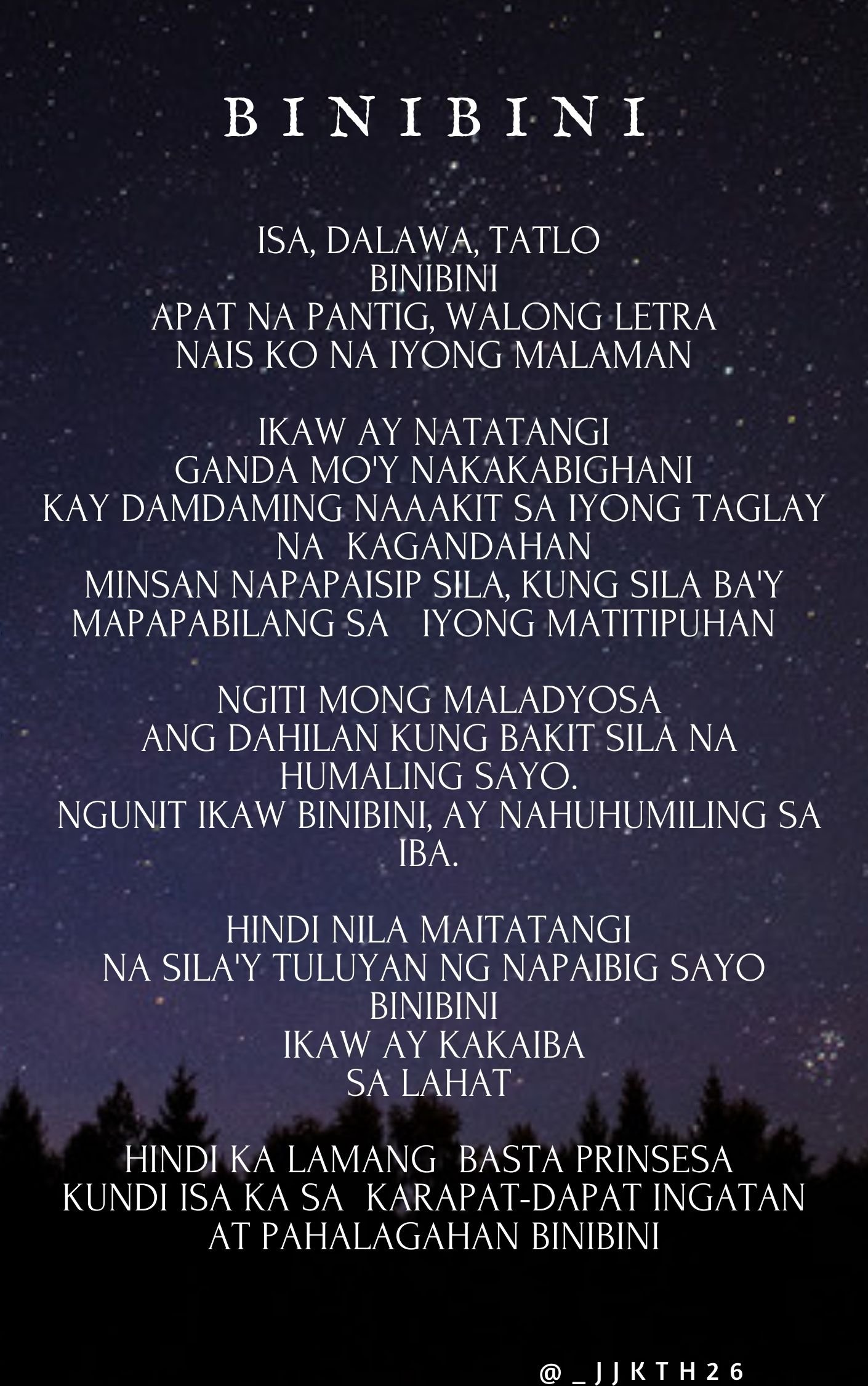 POEMS / Twitter