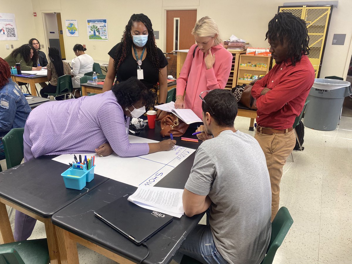 WMAndersonES's tweet photo. Great morning of learning at the New Teacher Academy! Our Champions are ready to master the game! #Masterminds #MakingImpossiblePossible #NewTeacherAcademy #DISD https://t.co/bRrN4muTH6