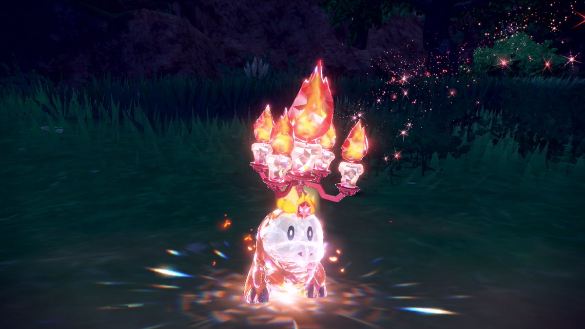 NintendoAmerica's tweet photo. Rise and ✨SHINE✨ with the Terastal phenomenon in #PokemonScarletViolet!

https://t.co/zKOYL4GpT6 https://t.co/VaMpHeRvvq