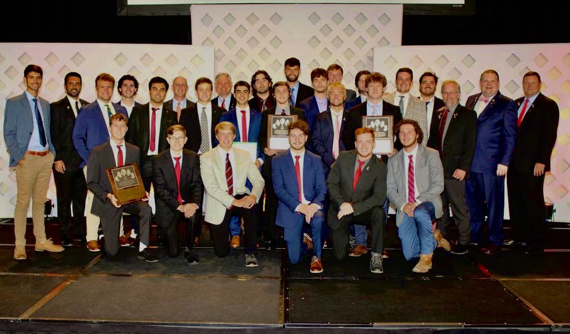 3 Face awards in one photo. Lots of Hardware. #rushΚΣ