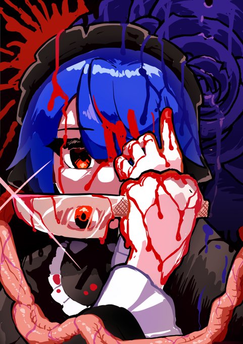 8/3なのでやみちゃんを描きました 