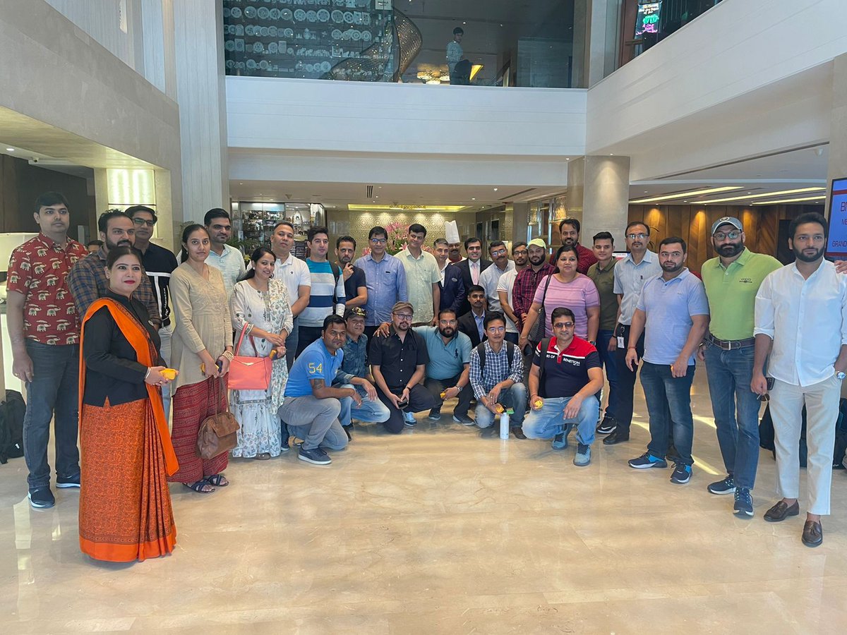 Sita_India's tweet photo. Exploring the best....
Our Sita team is on a Fam tour travelling across Agra & spending some time with our Hotel partners and exploring more for your return.
Location: @CrystalSarovar
#comeexplorewithus #travel #India #FAMTour #hotelpartners #exploreindia #sitaindia #dmcindia https://t.co/yyfCV5rtHm